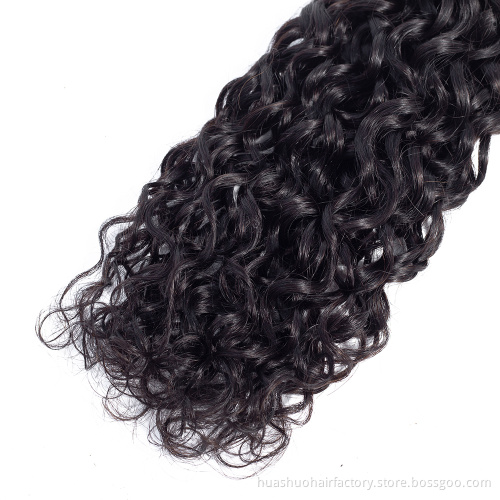 Natural Wholesale Raw Unprocessed Water Curls Virgin Myanmar Burmese Human Hair Vendors